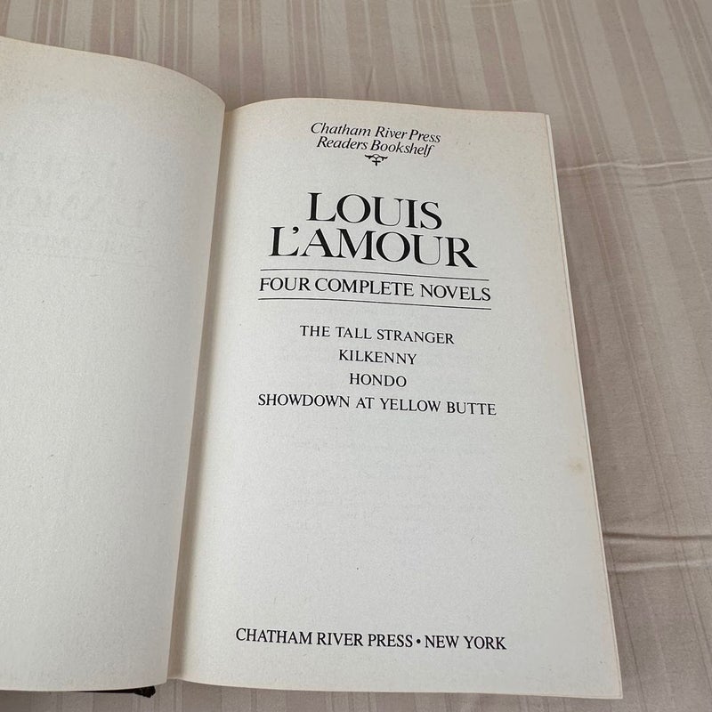 Louis L’amour: Four Complete Novels 