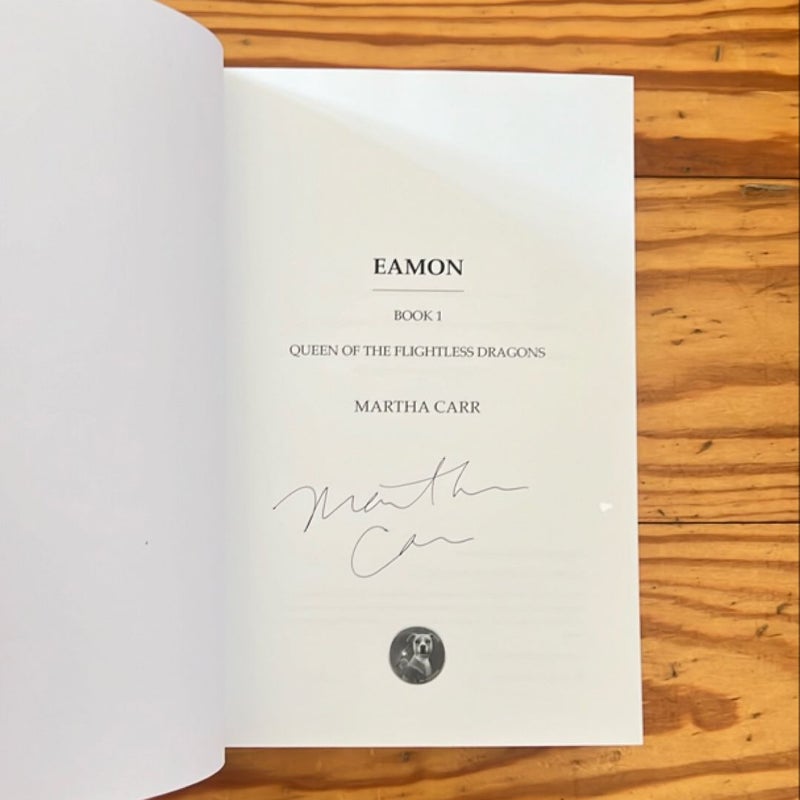 Eamon hardcover special edition (signed by author)