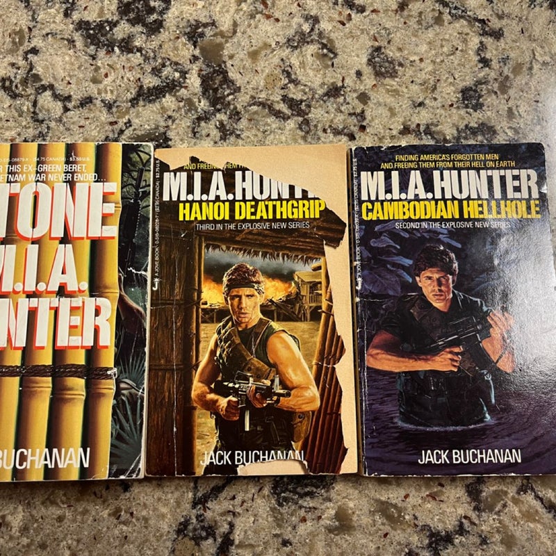 M.I.A Hunter book lot 