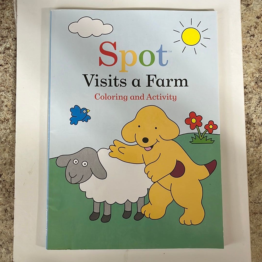 Spot Visits a Farm Coloring and Activity Book by Eric Hill, Paperback ...
