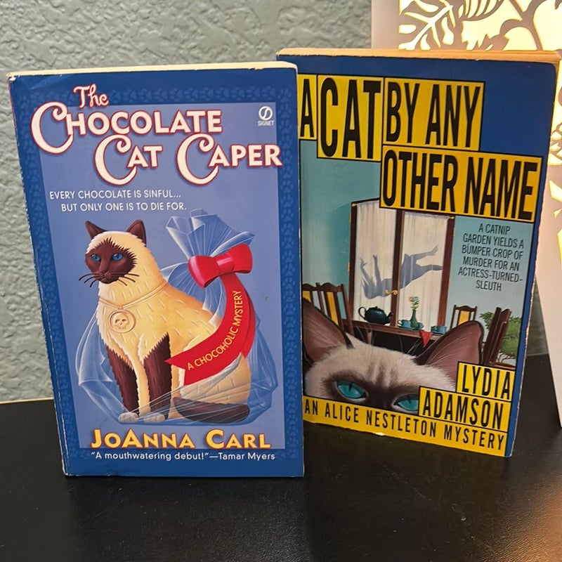 The Chocolate Cat Caper and A Cat by Any other Name