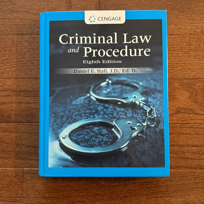 Criminal Law and Procedure