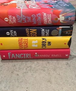 Simon Snow series + Limited Edition Fangirl