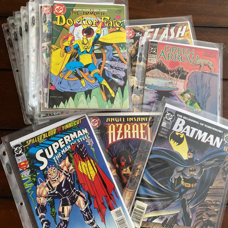 DC Comic Book Set of 15 (Pre-2000)