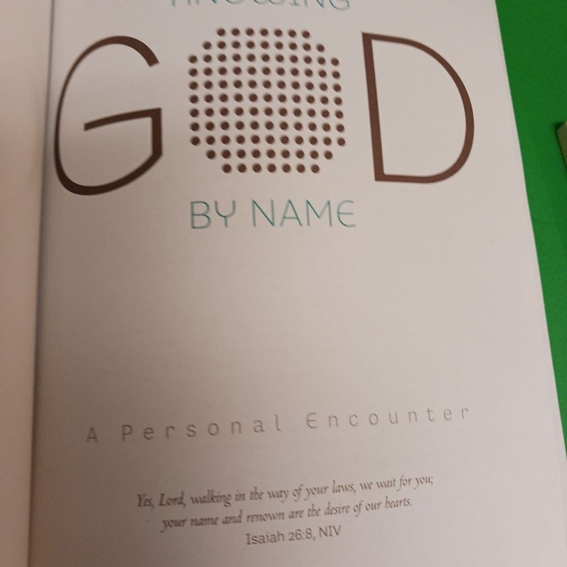 Knowing God by Name