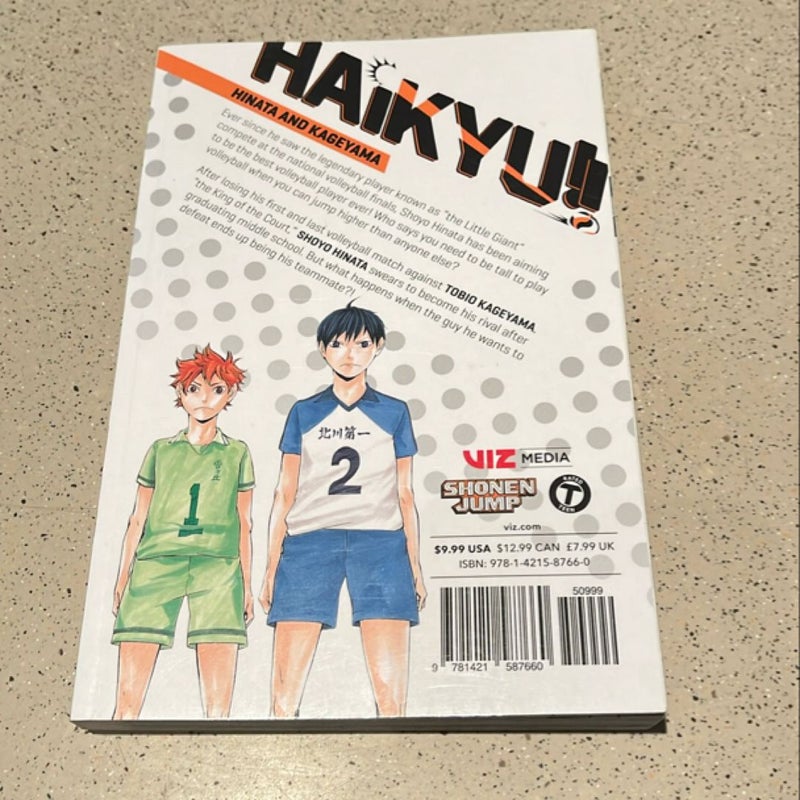 Haikyu!!, Vol. 1,2,&3 Set