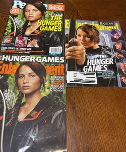 Hunger games magazines