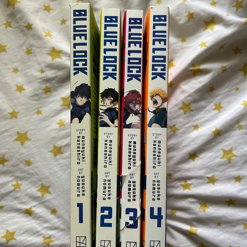 blue lock manga set bundle 