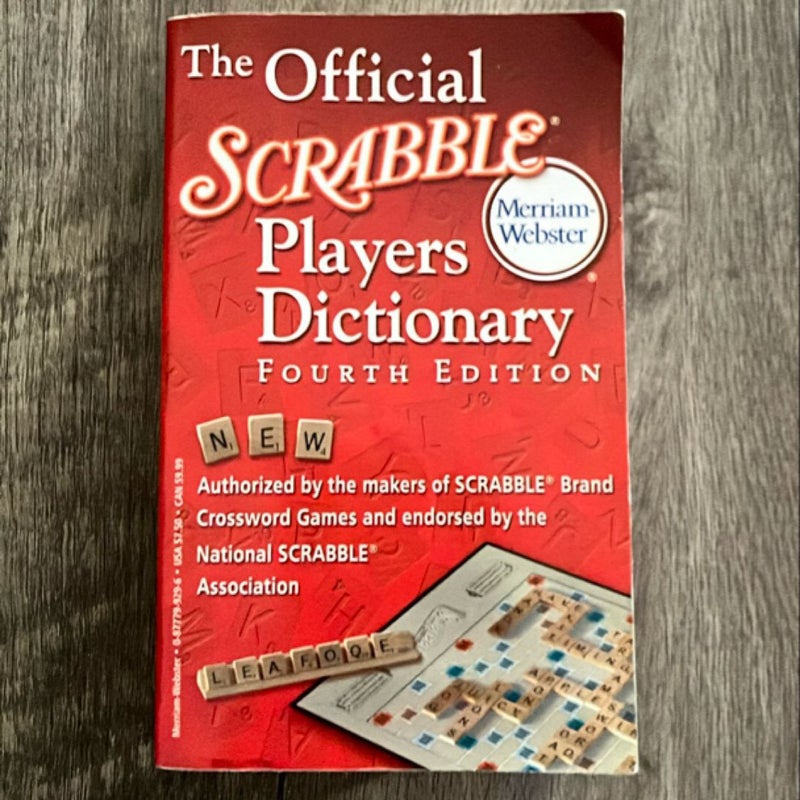 The Official Scrabble Players Dictionary