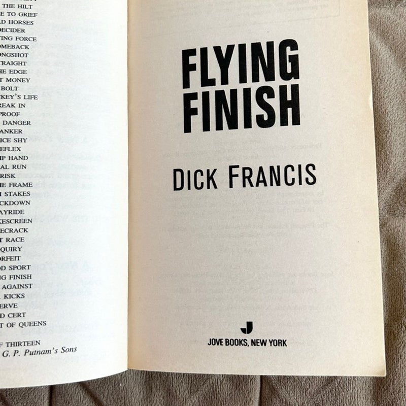 Flying Finish  978
