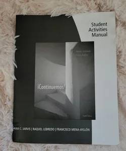 Student Activities Manual for Jarvis/Lebredo/Mena-Ayllon's Continuemos!, 8th