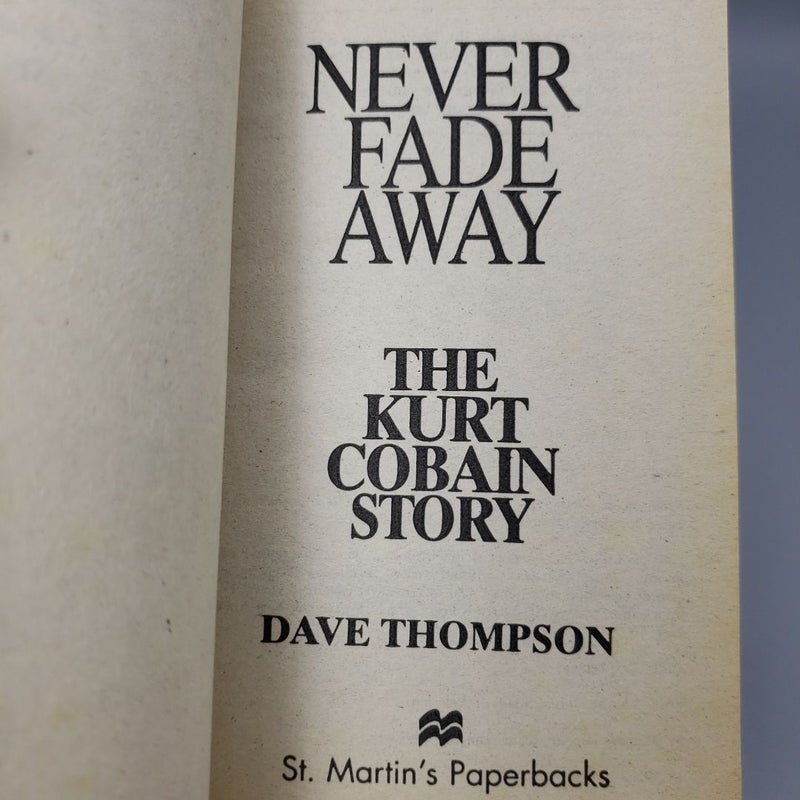 Never Fade Away
