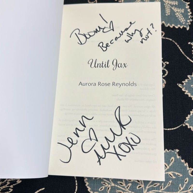 Until Jax (Signed)