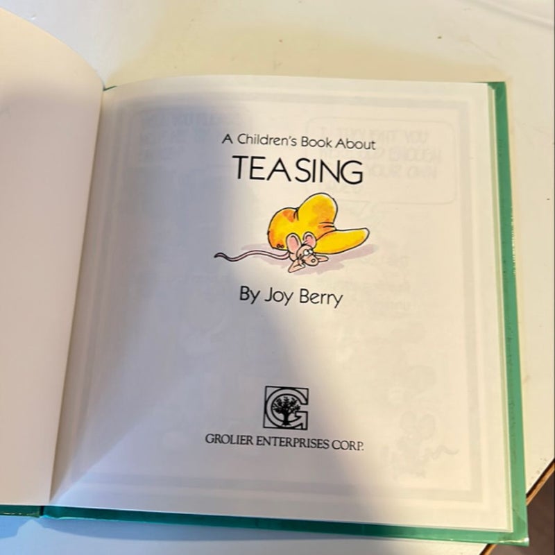 A Children’s Book about Teasing 