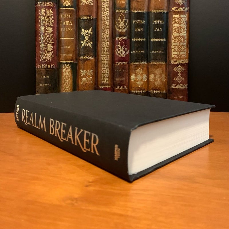 SIGNED Realm Breaker, First Edition First Printing