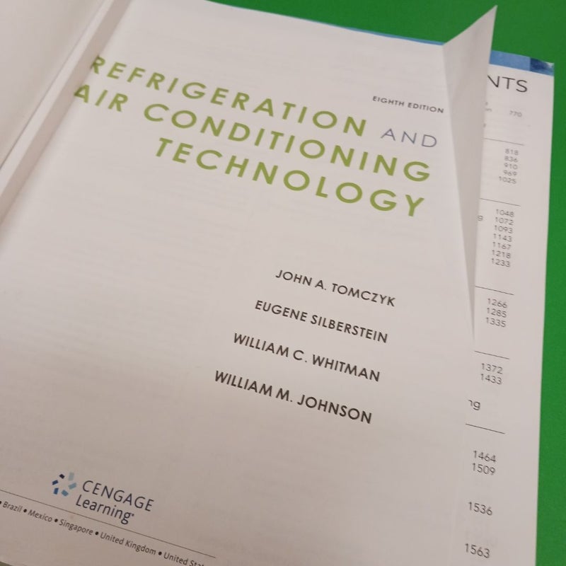 Refrigeration and Air Conditioning Technology