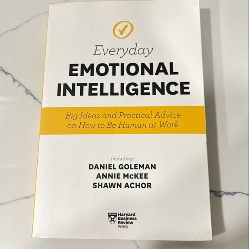 Harvard Business Review Everyday Emotional Intelligence