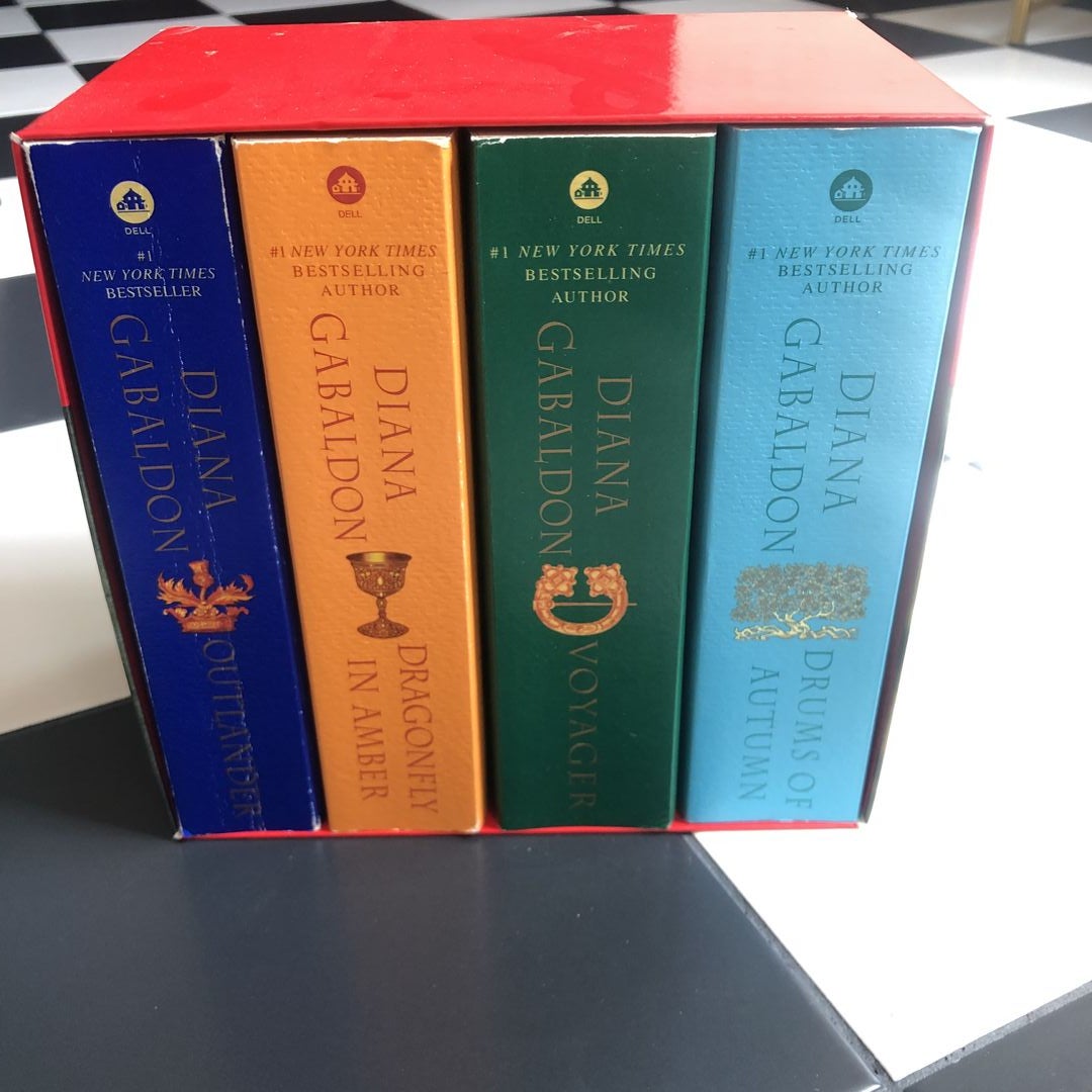 Libro Outlander 4-Copy Boxed Set: Outlander, Dragonfly in Amber