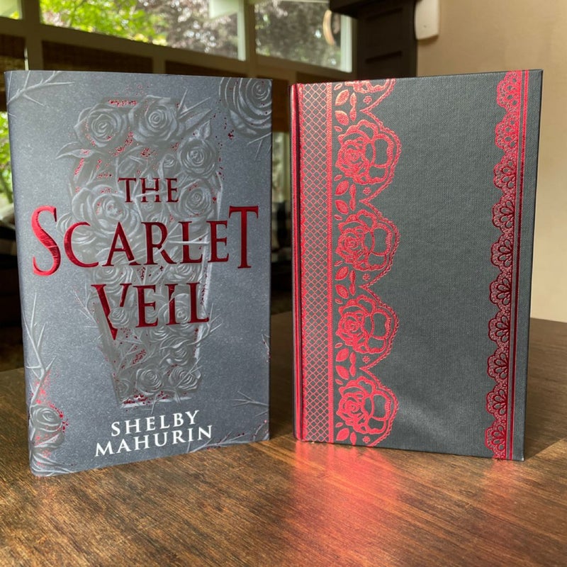 Fairyloot The Scarlet Veil by Shelby Mahurin