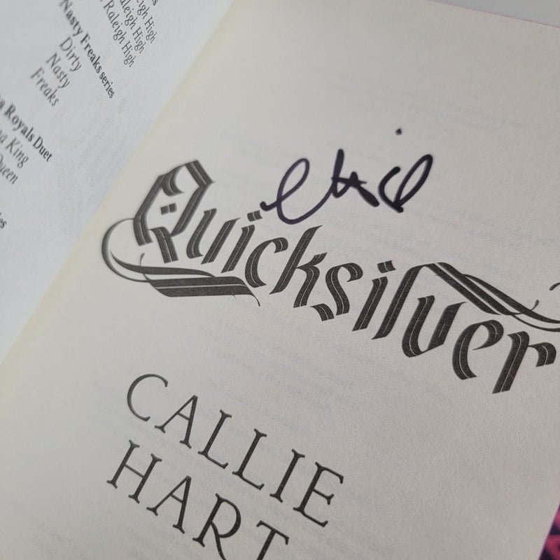 Quicksilver Signed Waterstones Edition