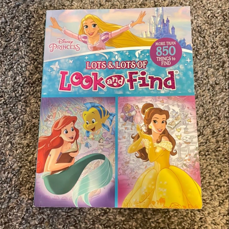 Disney Princess: Lots and Lots of Look and Find