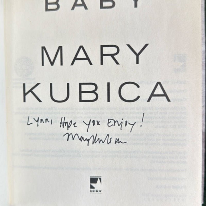 Signed copy Pretty Baby