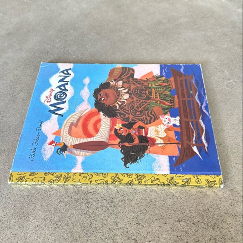 Moana Little Golden Book (Disney Moana)