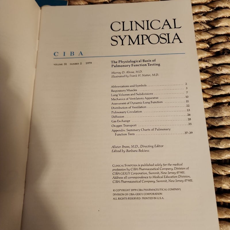 2 book lot: Clinical Symposia