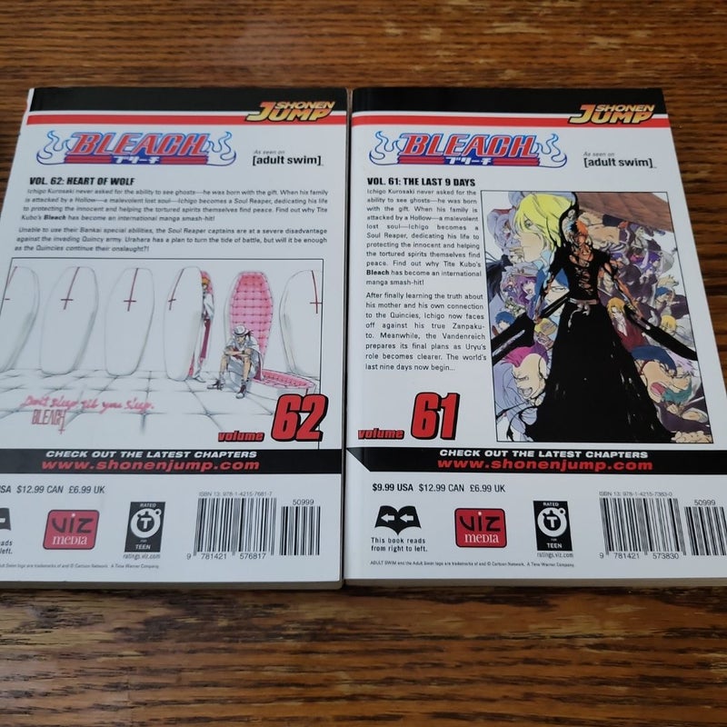 Bleach, Volumes 61, 62, 63, 64 