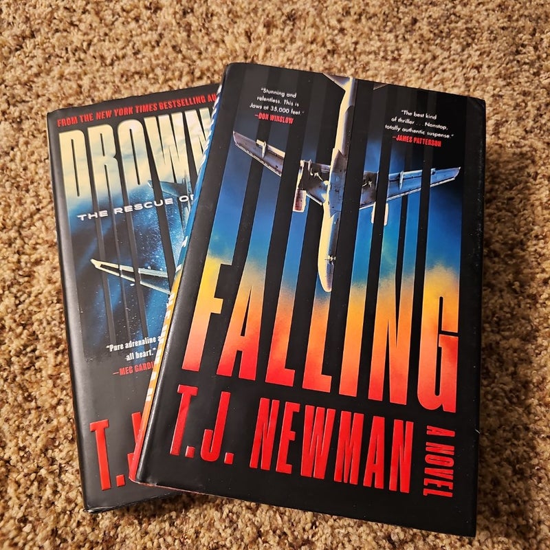 Drowning and Falling book bundle