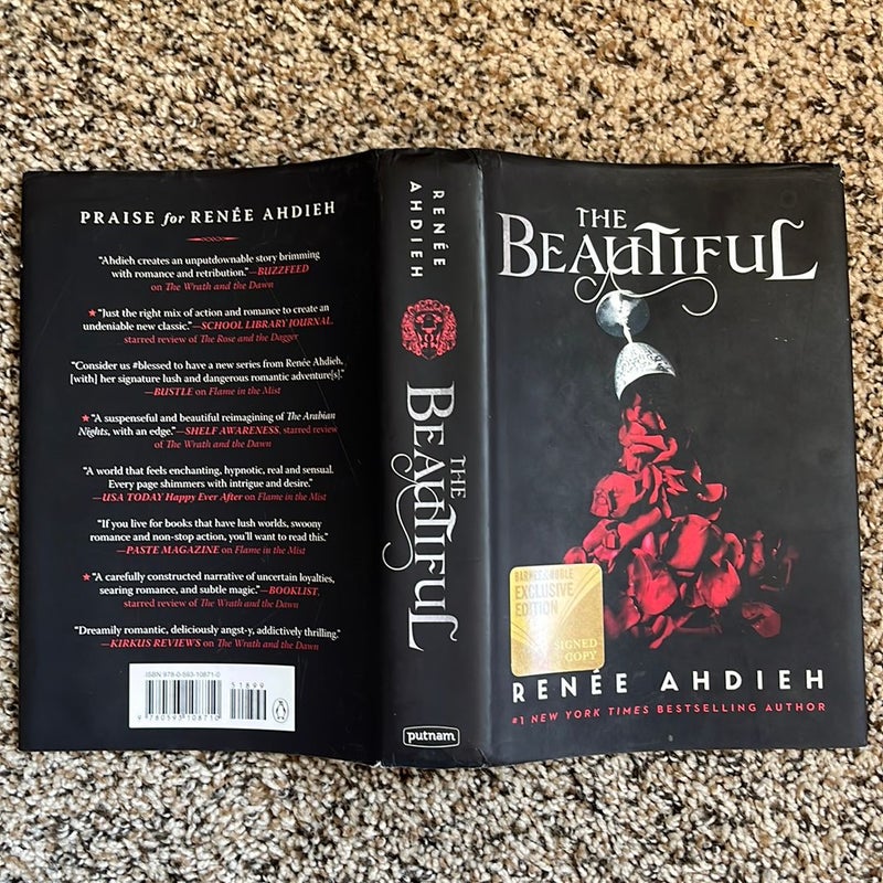 The Beautiful signed exclusive Barnes & Noble hardcover