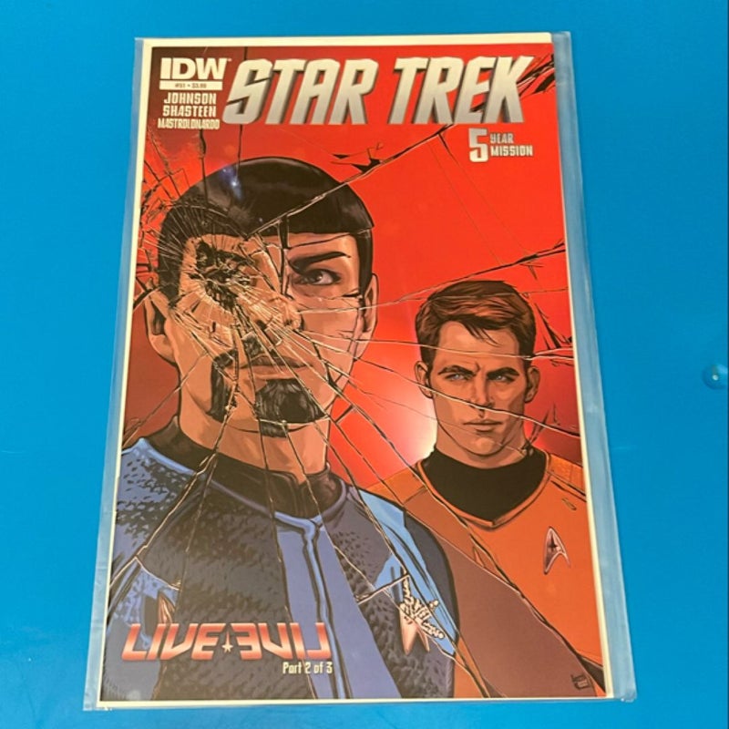 Star Trek 5 Year Mission Live (2015 IDW) complete set 3 parts