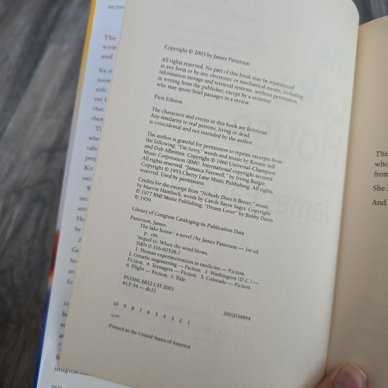 The Lake House *First Edition*