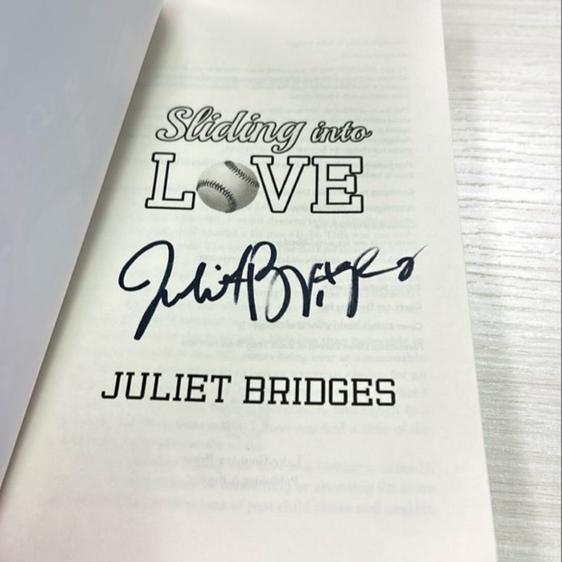 SIGNED COPY - Sliding into Love