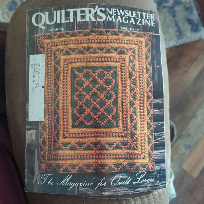 Quilter's Newsletter Magazine 