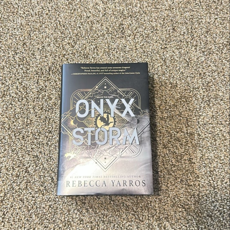 Onyx Storm **SPRAYED EDGES**