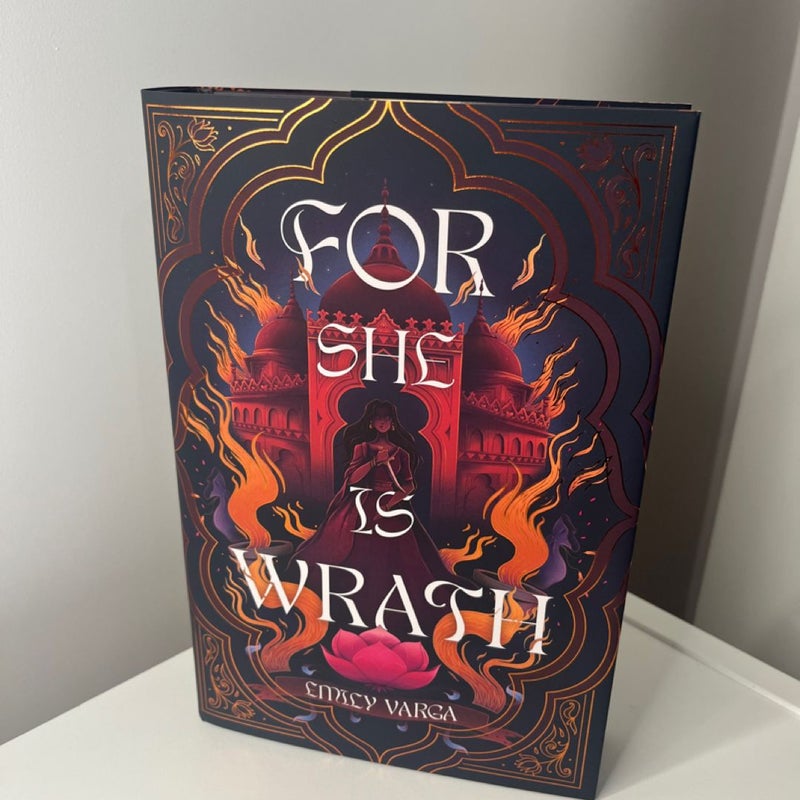 For She is Wrath - signed Fairyloot Edition 