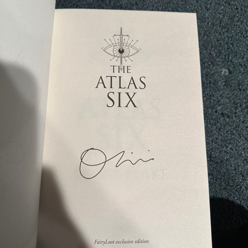 The Atlas Six Series (Fairyloot Editions)