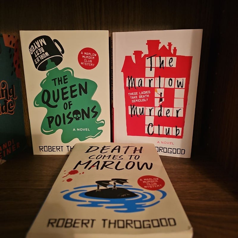Death Comes to Marlow, The Queen of Poisons, The Marlow Murder Club
