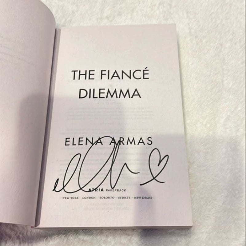 SIGNED The Fiance Dilemma