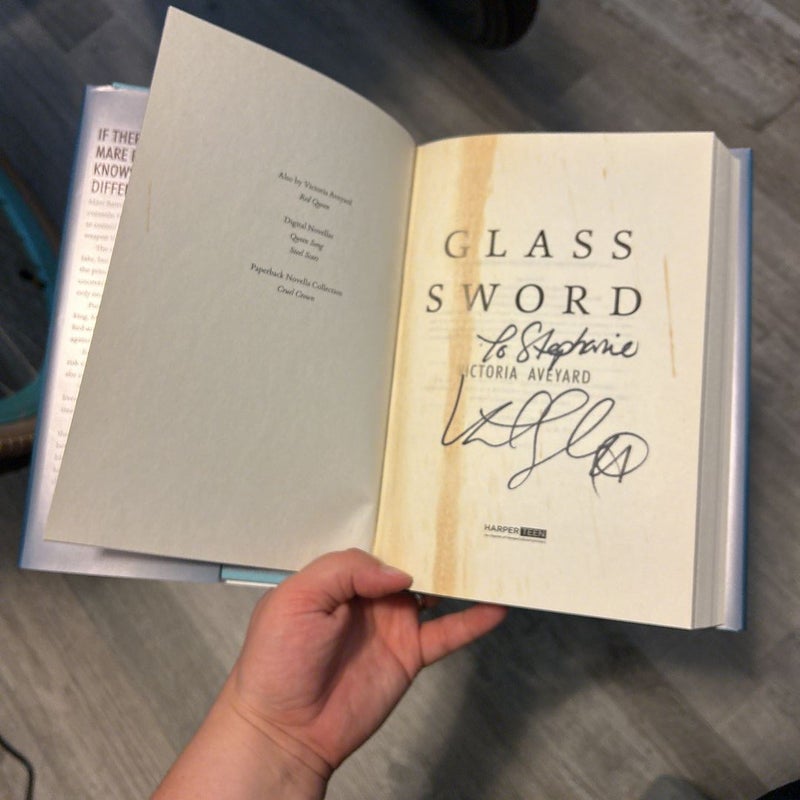 Glass Sword *SIGNED*