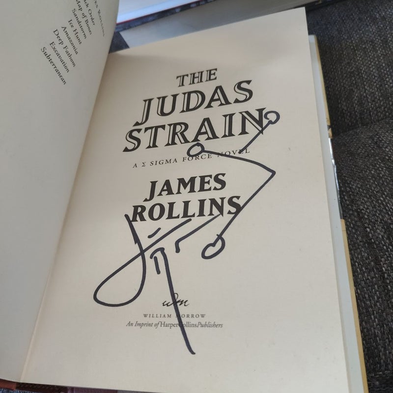 The Judas Strain signed