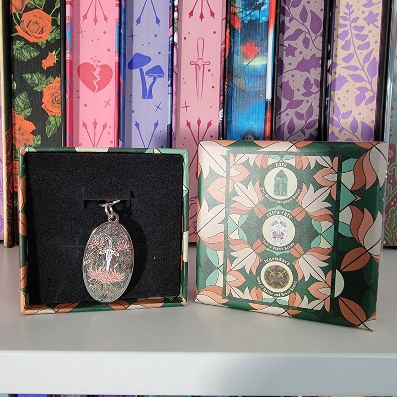 Bookish Box Literary Leadlight Bookmark Extra Rare Fate & Flame Series