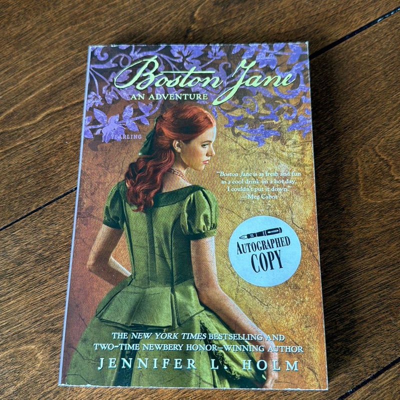 Boston Jane: an Adventure (autographed copy)