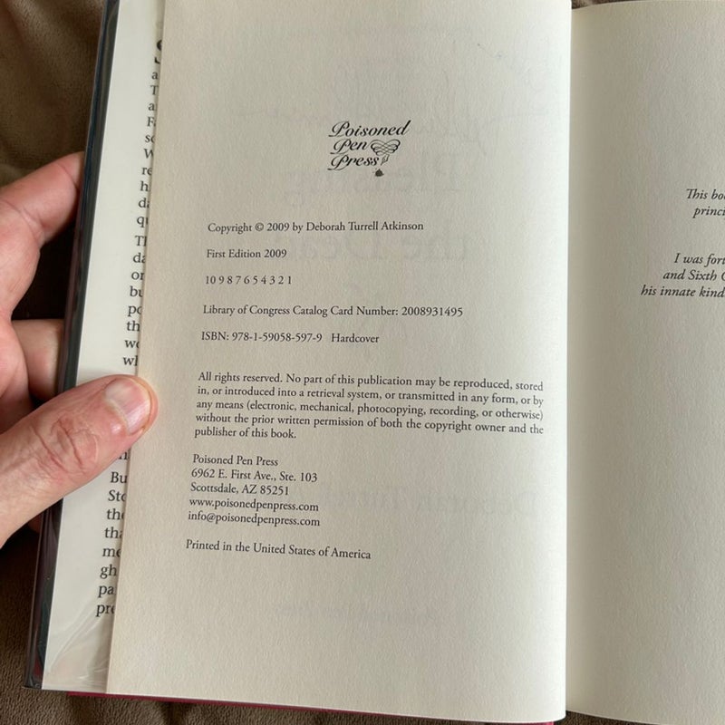 Pleasing the Dead Signed 3696
