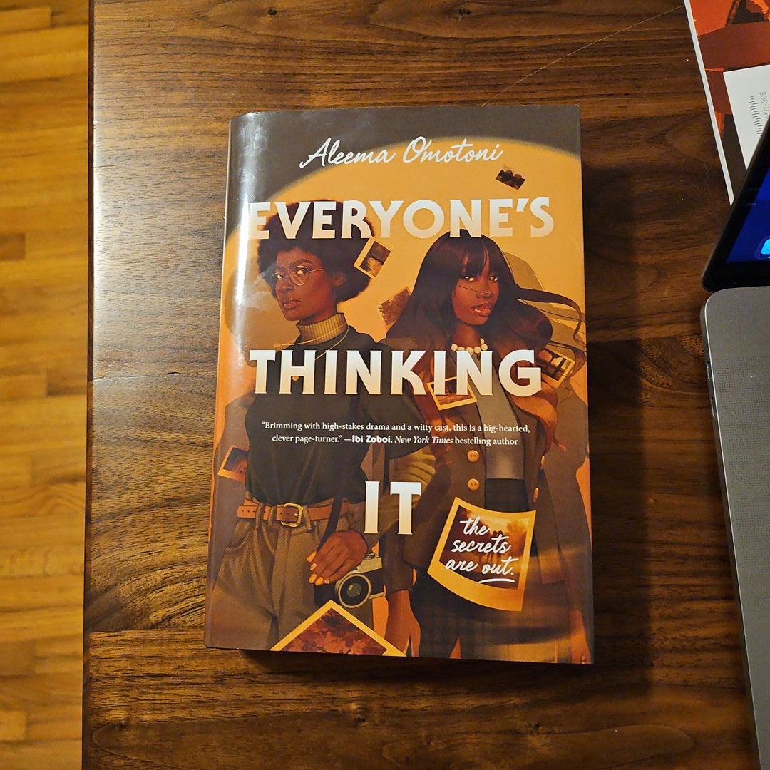 Everyone's Thinking It by Aleema Omotoni, Hardcover Pangobooks