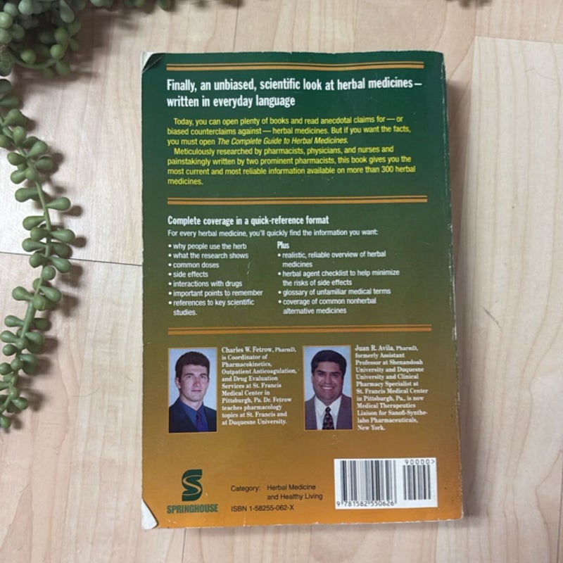 The Complete Guide to Herbal Medicines