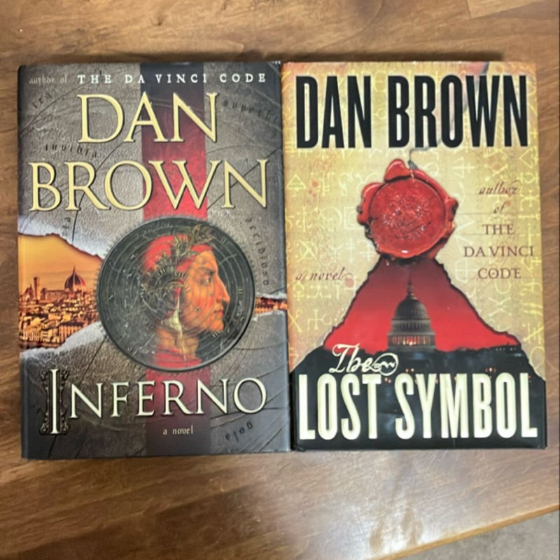 Inferno Lost symbol Origin DaVinci code