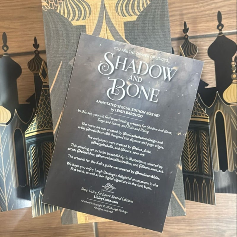 Shadow and Bone Litjoy Special Edition w/ Key