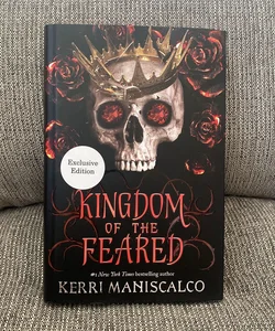 KINGDOM OF THE FEARED WATERSTONES EXCLUSIVE